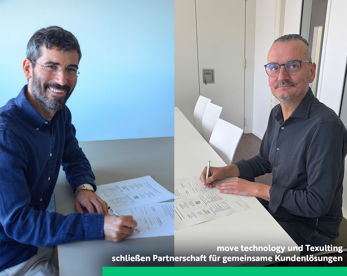 move technology und Texulting schließen Partnerschaft für gemeinsame Kundenlösungen