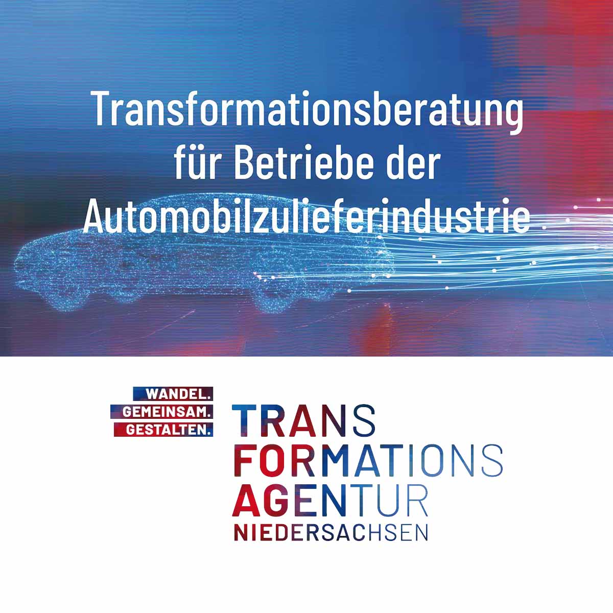 move technology jetzt bei der Transformationsagentur Niedersachsen gelistet: 100%-Förderung für Unternehmen der Automotive-Industrie